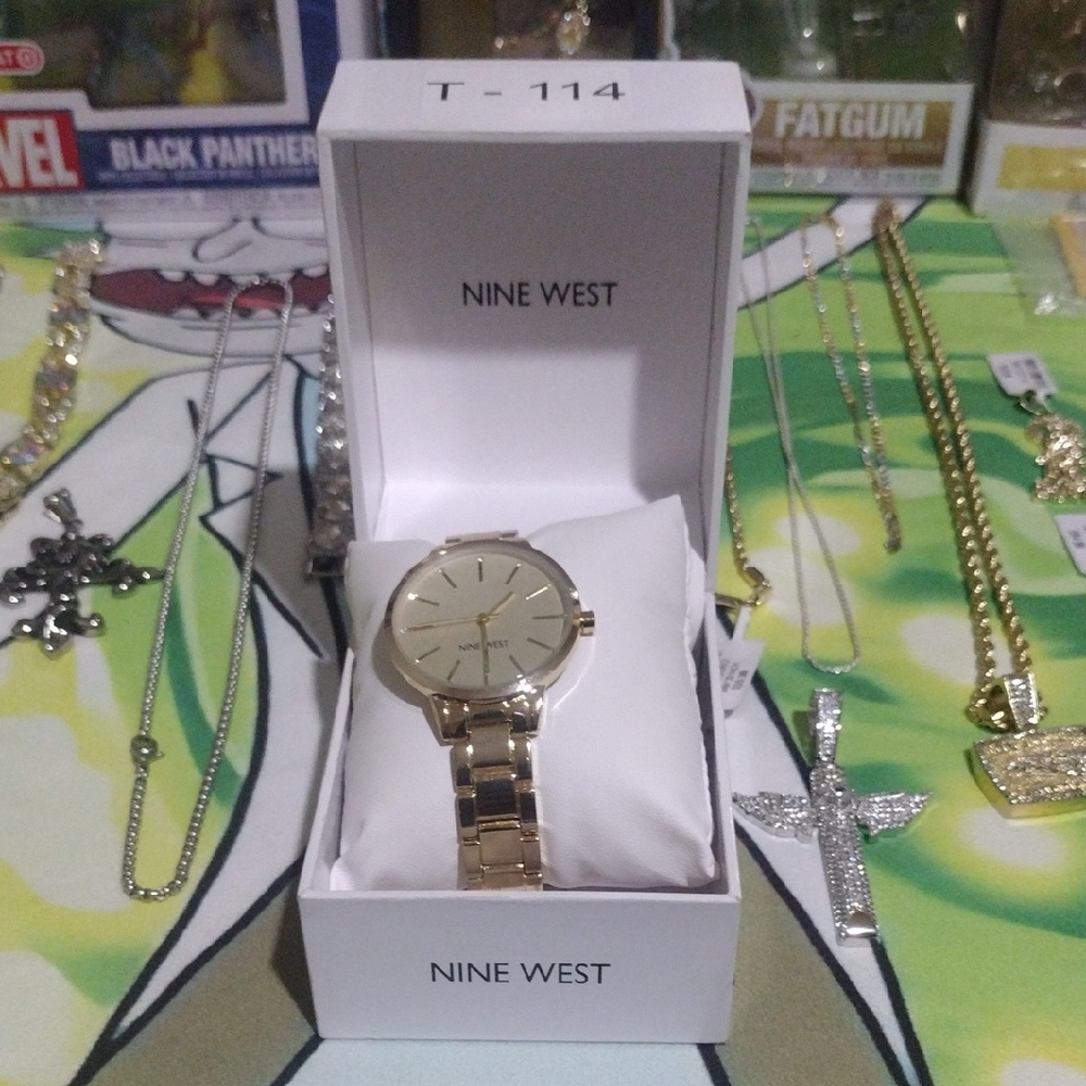 Nine West Gold-Tone Watch